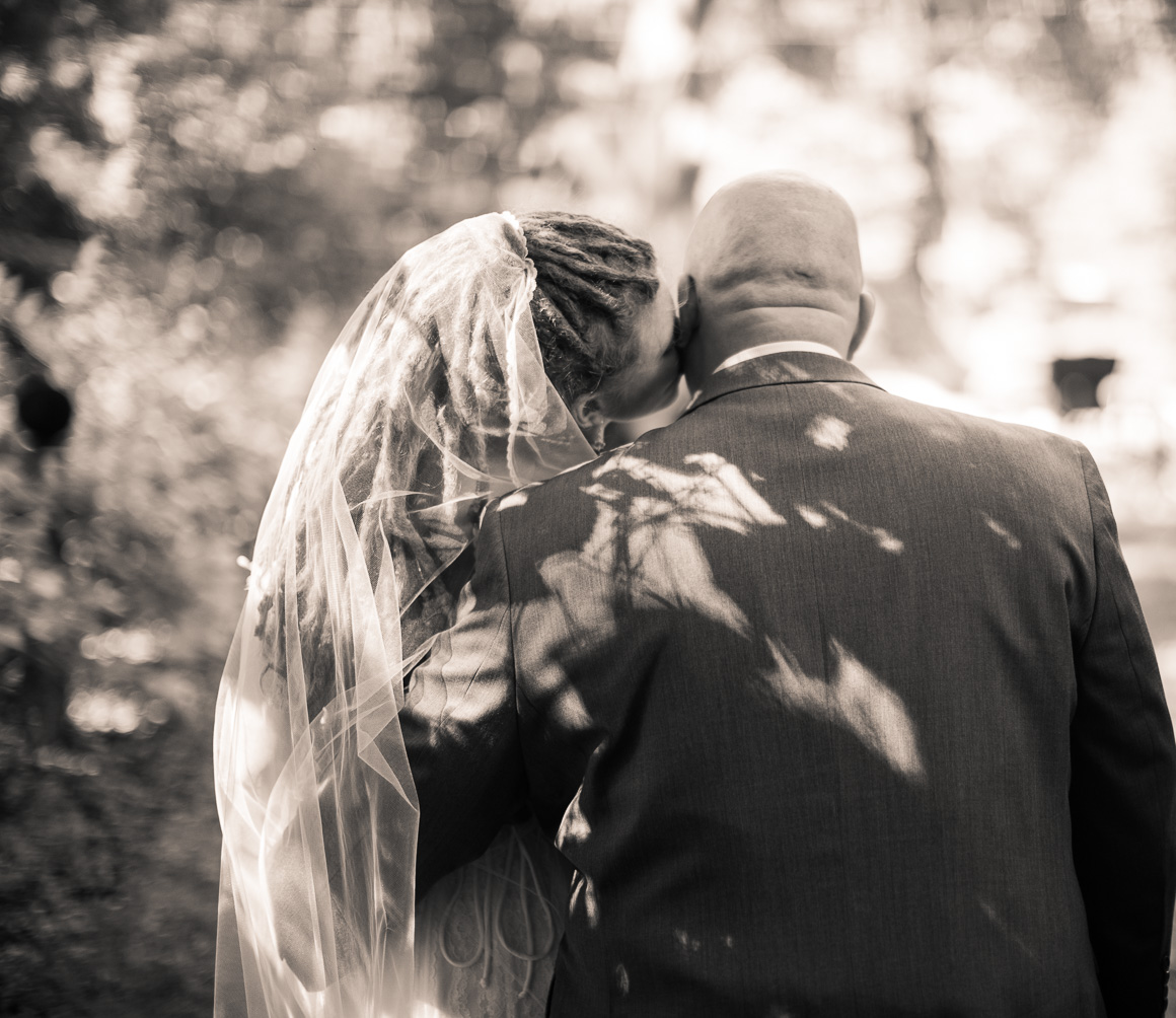The Communion table in the early morning light