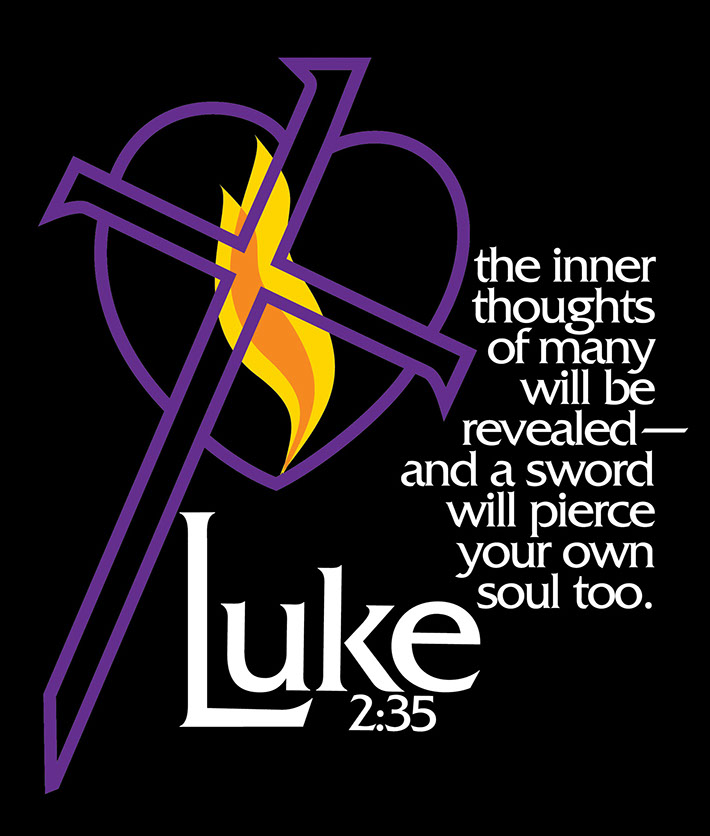 Advent sanctuary installation