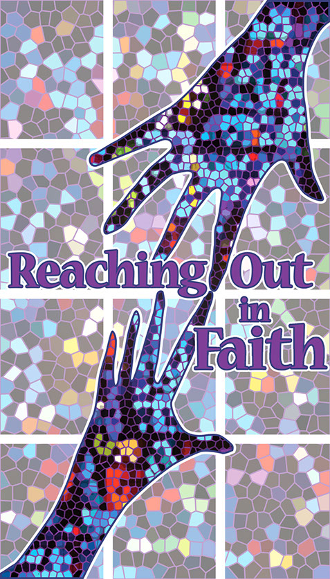 Advent sanctuary installation